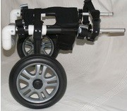 Hunderohllstühle um die Vorderbeine unterstützen, Größe S (0-10 kg)